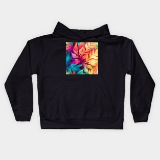 Rainbow Foliage 2 Kids Hoodie